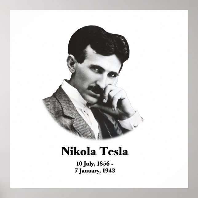 Póster Young Tesla (Frente)