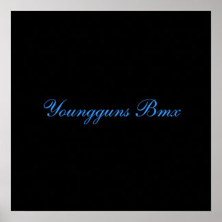 Póster Younggun Bmx