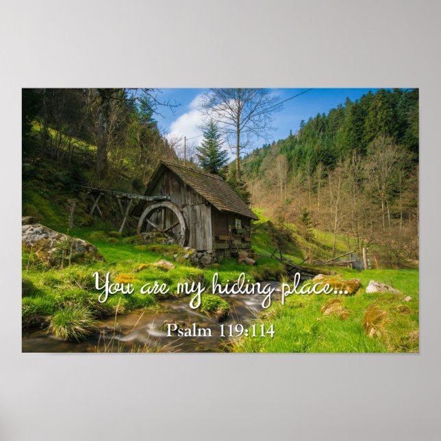 Póster Your Are My Hiding Place Poster (Frente)