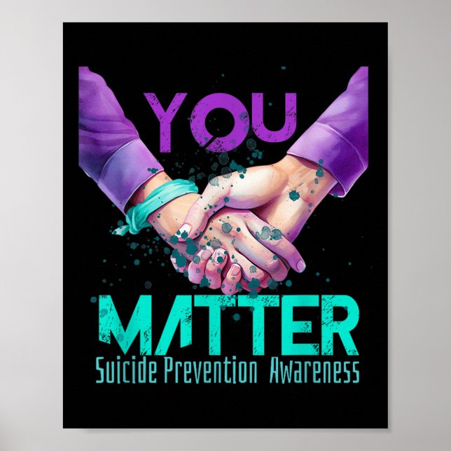 Póster Your Life Choose To Keep On Going Suicide Preventi (Frente)