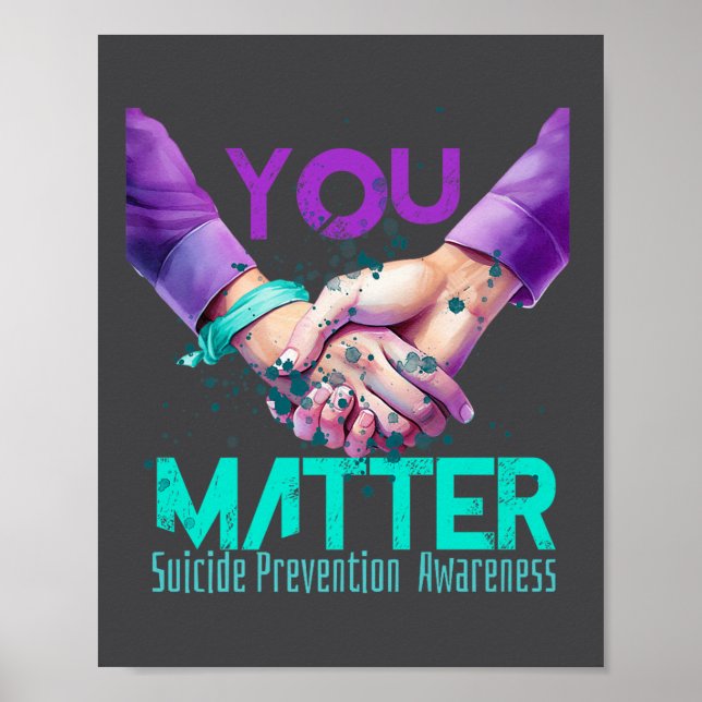 Póster Your Life Choose To Keep On Going Suicide Preventi (Frente)