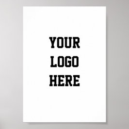 Póster Your Logo Here Affiche