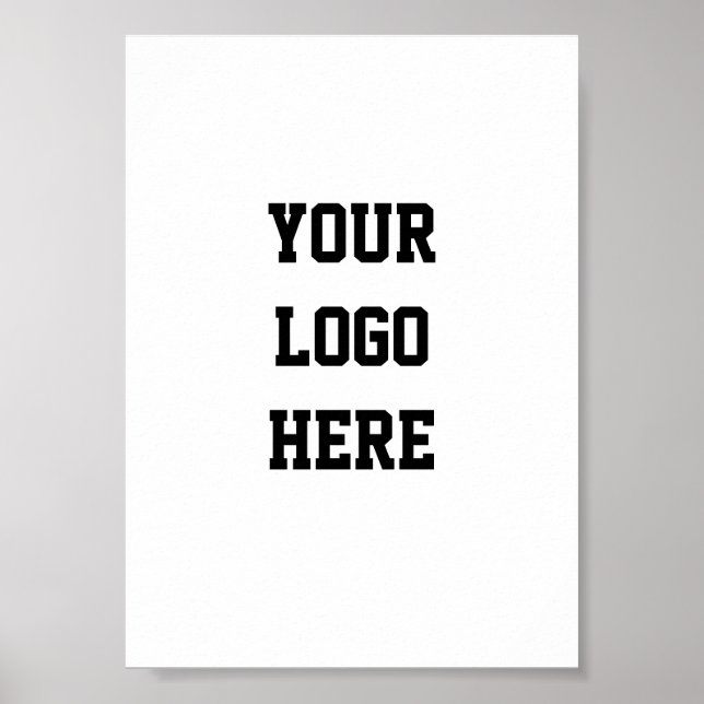 Póster Your Logo Here Affiche (Frente)