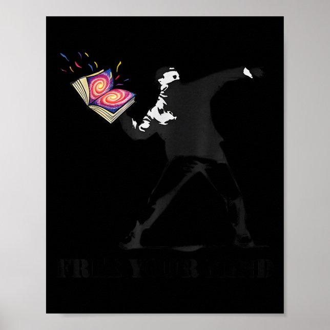 Póster Your Mind Funny Artistry For Creative Souls Men Wo (Frente)