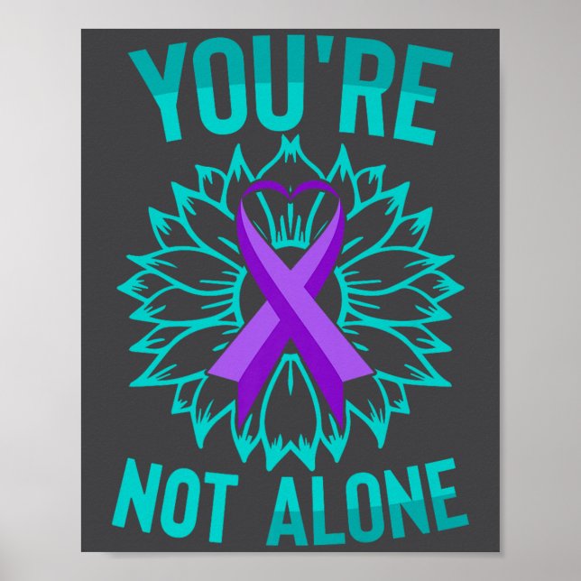 Póster Youre Not Alone Premium  (Frente)