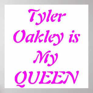 Póster Youtuber Tyler Oakley Poster