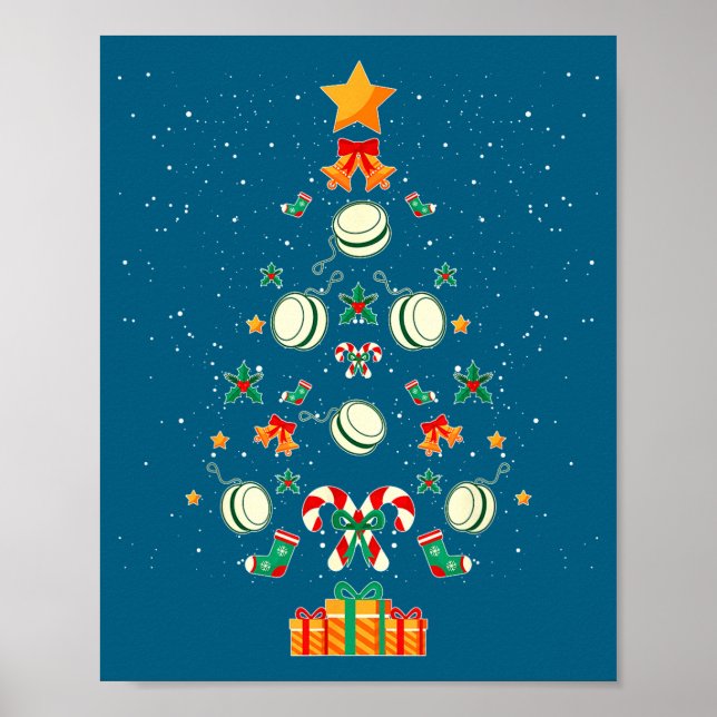 Póster Yoyo Christmas Tree Xmas  (Frente)