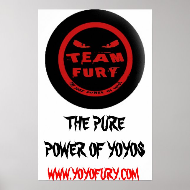 PÓSTER YOYOYOFURY POSTER (Frente)
