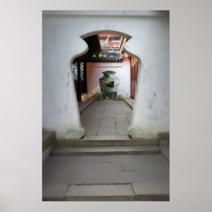 Póster Yu Gardens - Shanghai, China - Poster de doble pue