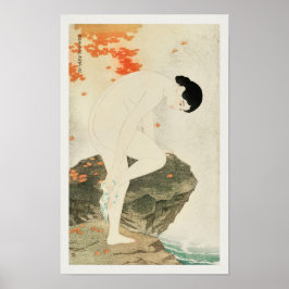 Póster Yu no Ka de Shinsui Itō (1930)