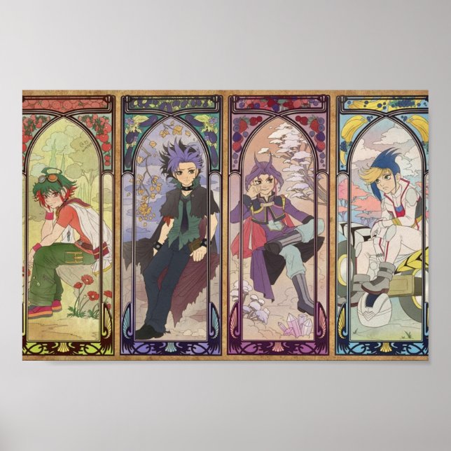 Póster YuGiOh Arc V (Frente)
