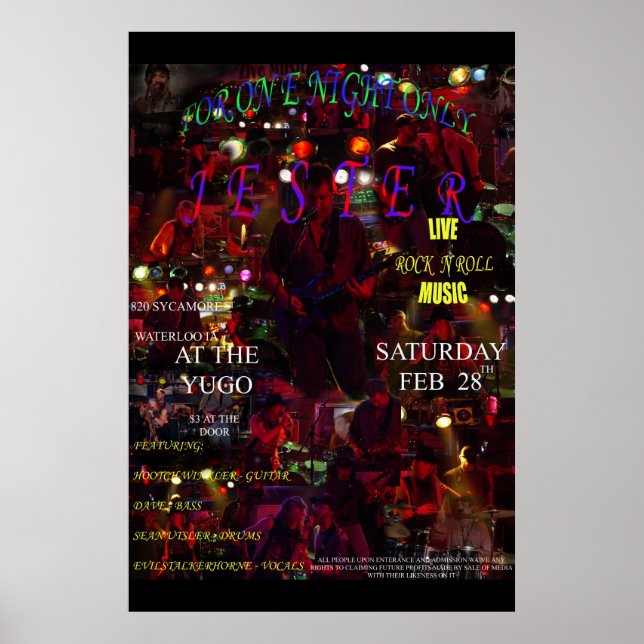 Póster yugo poster (Frente)