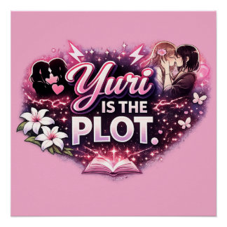 Póster Yuri es la trama | Anime Yuri de Chicas’ Love