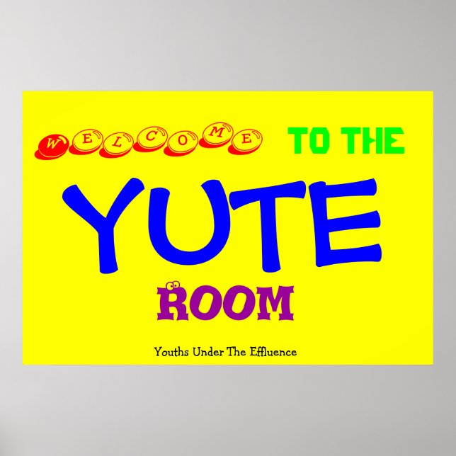 Póster Yute Room (Frente)