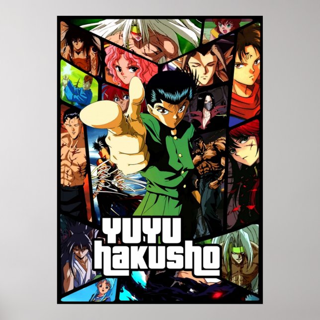 Póster Yuyu hakusho el máximo (Frente)