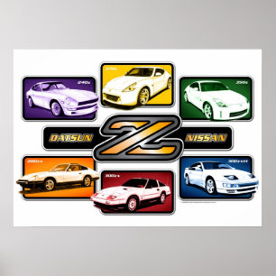 Póster Z Carros para siempre!