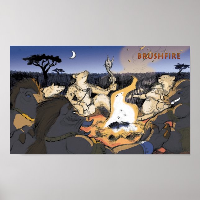 Póster Zabar Warband Poster (Frente)