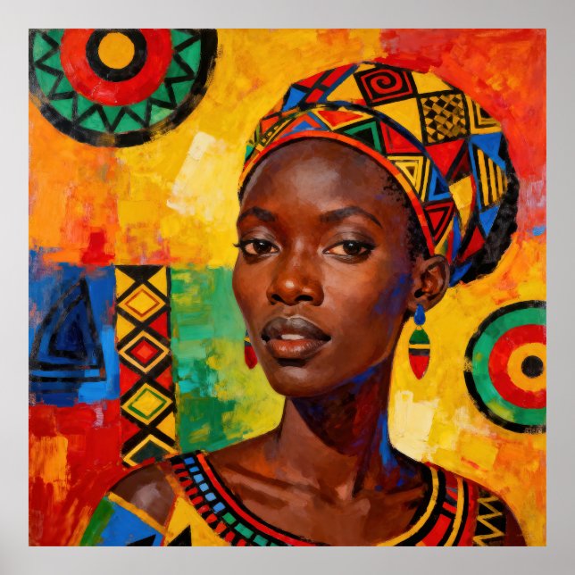 Póster “Zainab” Hija del Sol Dorado  (Frente)