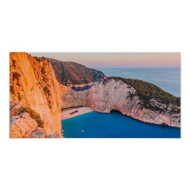 Póster Zakynthos, Grecia. (Anverso)
