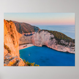Póster Zakynthos, Grecia.