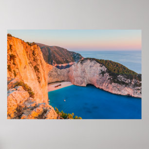 Póster Zakynthos, Grecia.