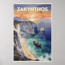 Zakynthos Grecia Viaje Vintage