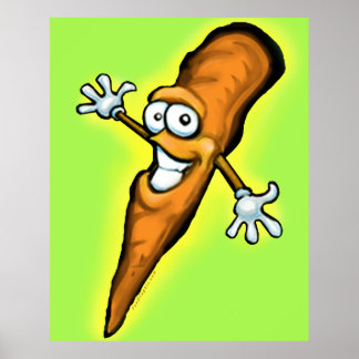 Póster Zanahoria