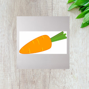 Póster Zanahoria Naranja Verdura
