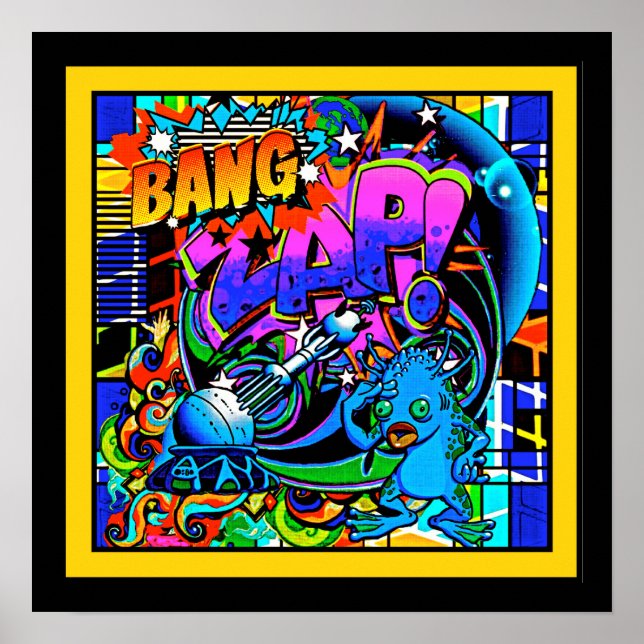 Póster ¡Zap! (Frente)