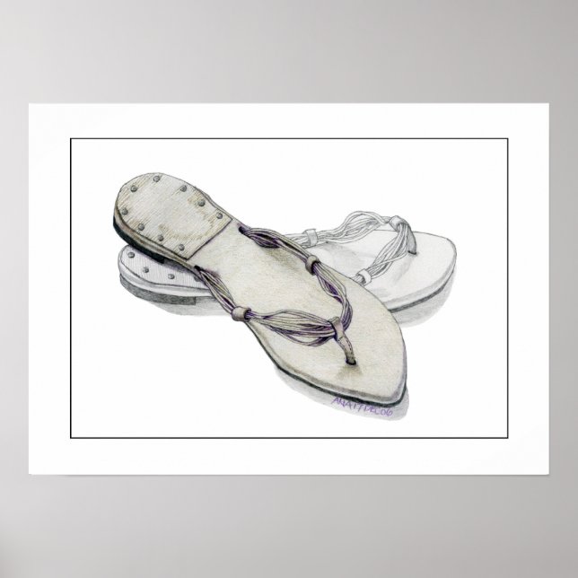 Póster Zapatillas (Frente)