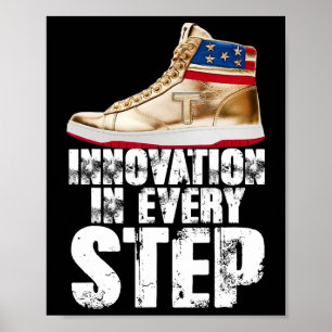 Póster Zapatillas Trump 2024 Elección Usa Donald Trump