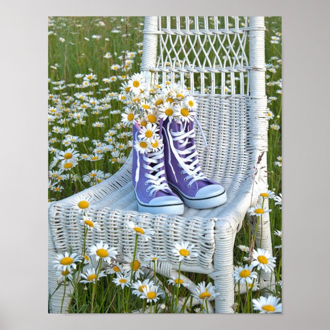 Póster zapatillas y maricas (Frente)