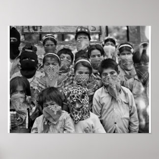 Póster zapatista Ninos