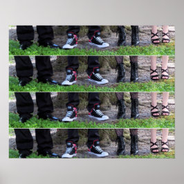 Póster zapatos de boda