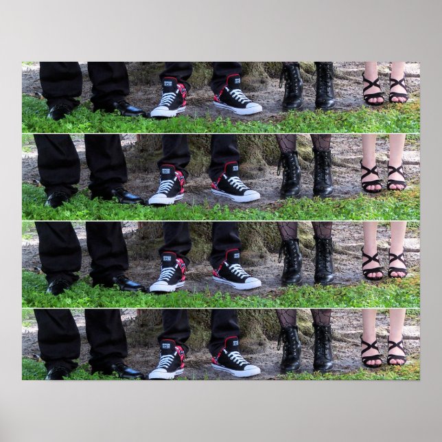 Póster zapatos de boda (Frente)