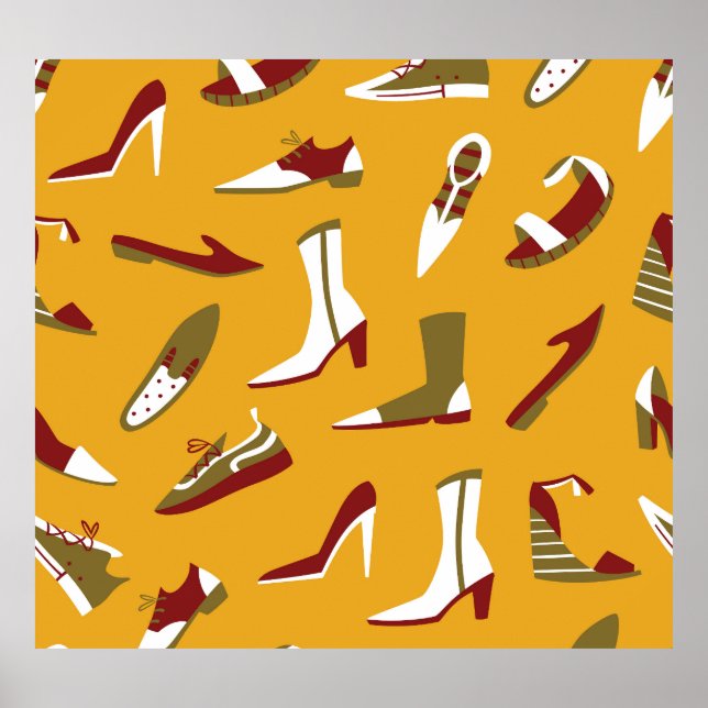 Póster Zapatos De Doodle: La Mano Sin Marea. (Frente)