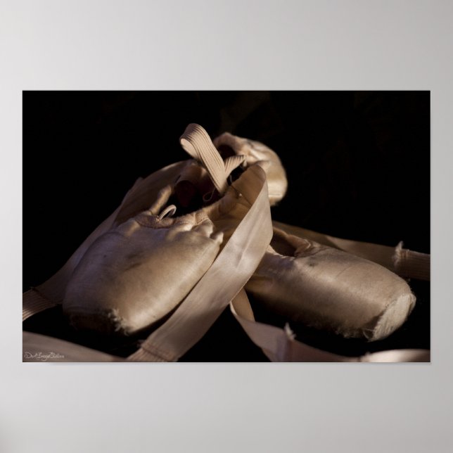 Póster Zapatos de Pointe (Ballet) (Frente)