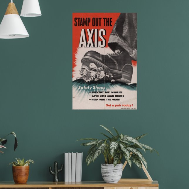 Póster Zapatos de seguridad (Salón 1)