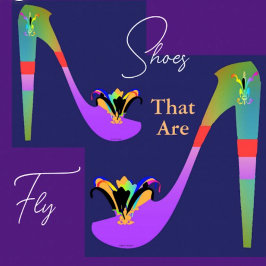 Póster Zapatos que son moscas
