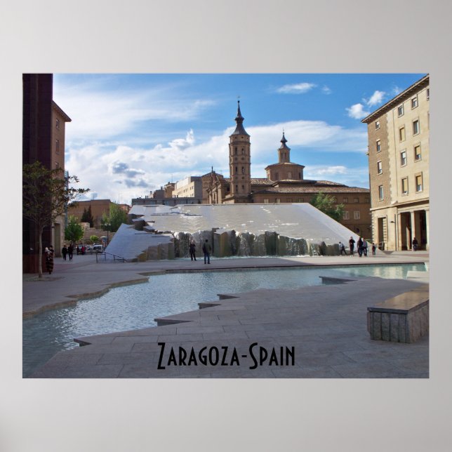 Póster Zaragoza-España (Frente)