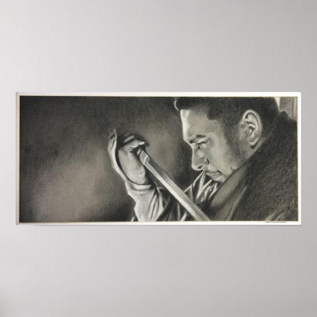 Póster Zatoichi, el espadachín ciego (Frente)