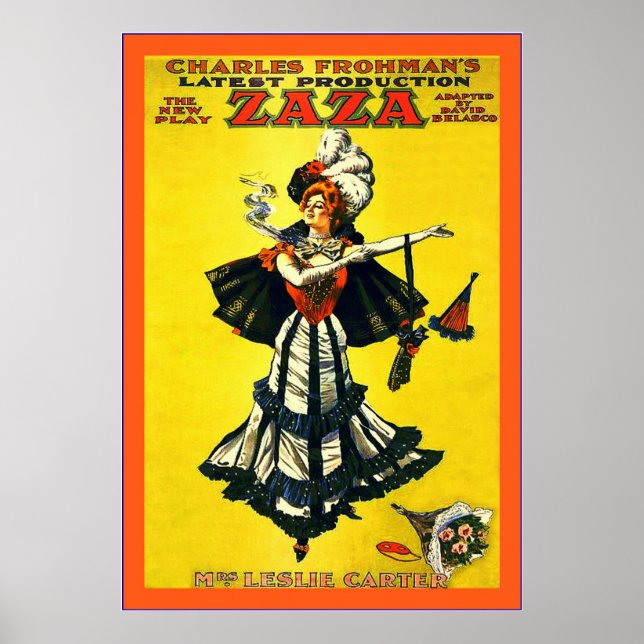 Póster Zaza (Frente)