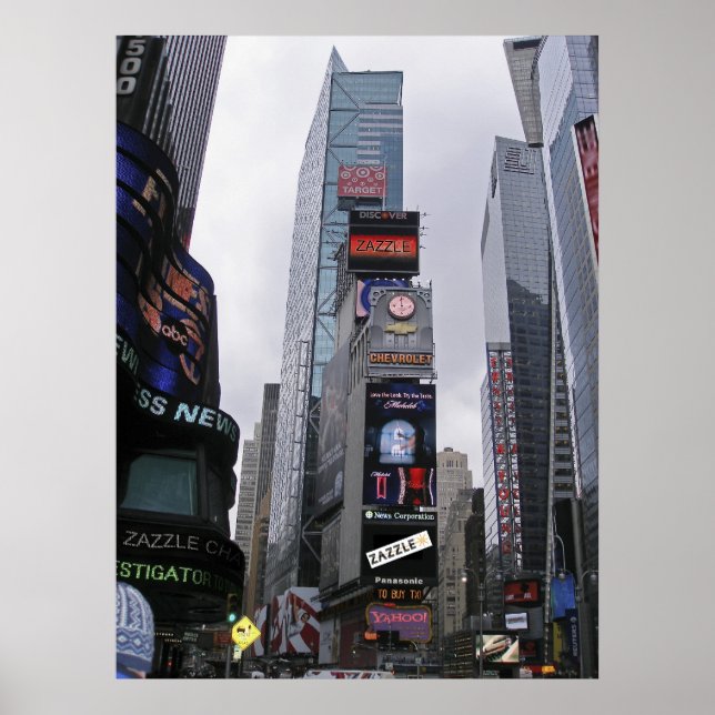 Póster ¡ZAZZLE Lo Hace Para Broadway! (Frente)