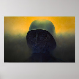 Póster Zdzislaw Beksinski art style