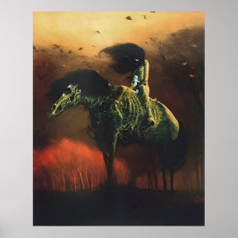 Póster Zdzislaw Beksinski art style
