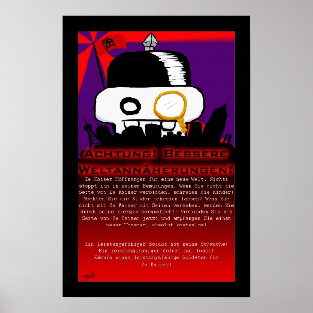 Póster Ze Kaiser Poster (Frente)