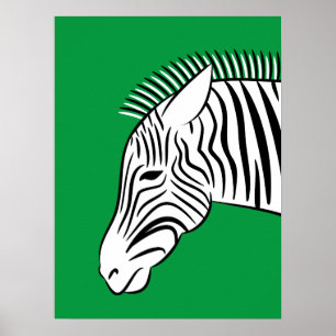 Póster Zebra