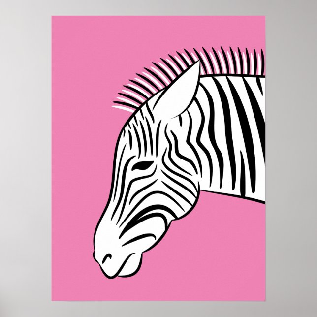 Póster Zebra (Frente)