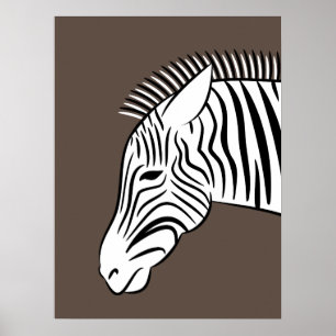 Póster Zebra