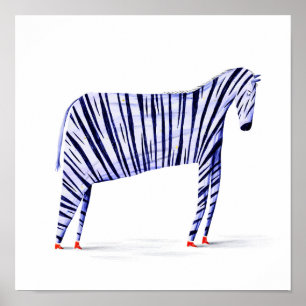 Póster Zebra
